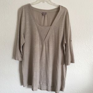 J. Jill 3/4 Sleeve Blouse XL                               (OB)